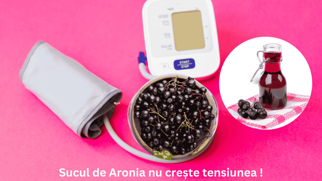 Sucul de Aronia Crește Tensiunea ? NU !